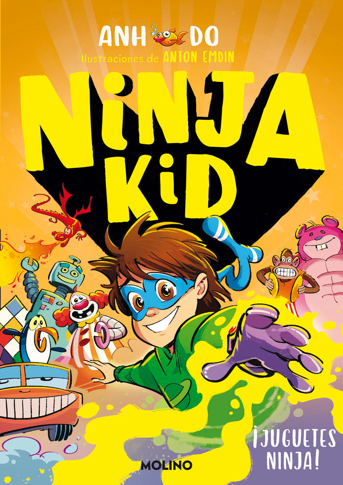 NINJA KID 7 - ¡JUGUETES NINJA! I Do, Anh I Molino I 9788427224353 Imagen principal del producto