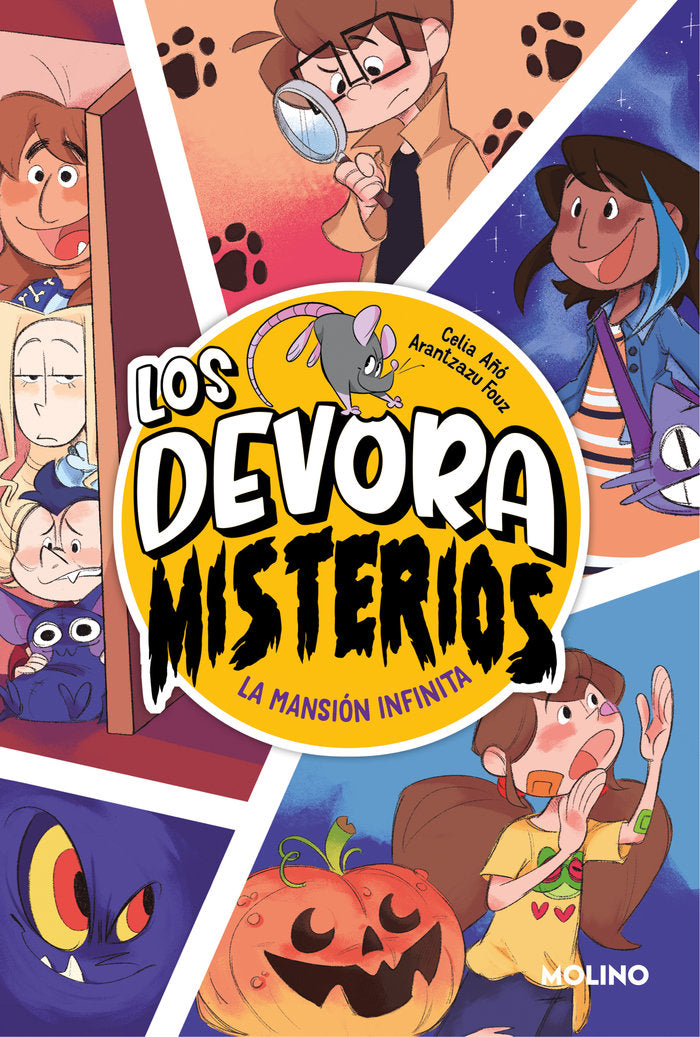 LOS DEVORAMISTERIOS 1 - LA MANSIÓN INFINITA I Añó, Celia I Molino I 9788427225138