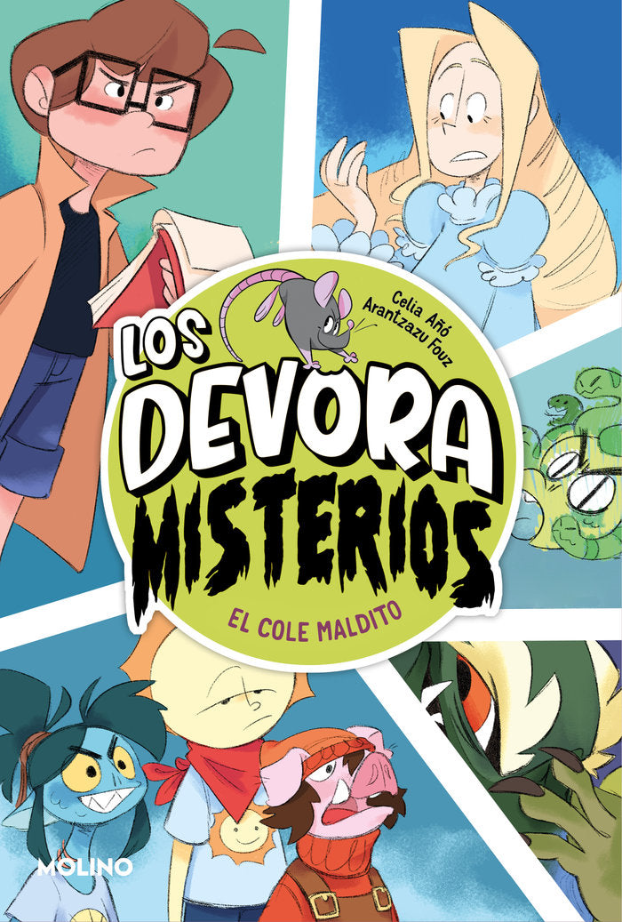 LOS DEVORAMISTERIOS 2 - EL COLE MALDITO I Añó, Celia I Molino I 9788427225145