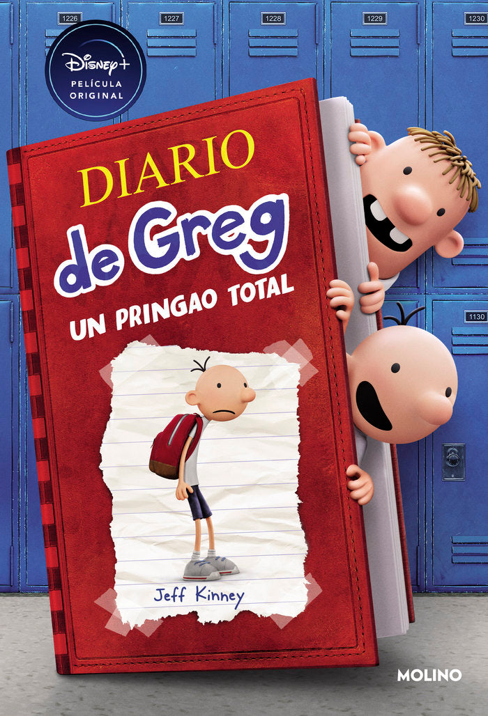 DIARIO DE GREG 1 - UN PRINGAO TOTAL (EDICIÓN ESPECIAL LIMITADA BAÑADA EN QUESO) I Kinney, Jeff I Molino I 9788427226241 Imagen principal del producto