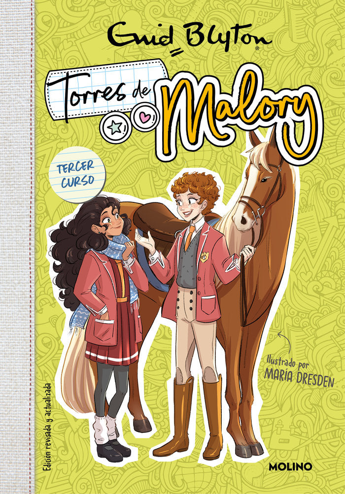 TORRES DE MALORY 3 - TERCER CURSO (EDICIÓN REVISADA Y ACTUALIZADA) I Blyton, Enid I Molino I 9788427234239