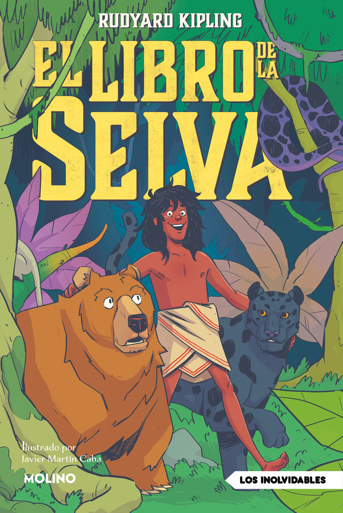 EL LIBRO DE LA SELVA I Kipling, Rudyard I Molino I 9788427236974