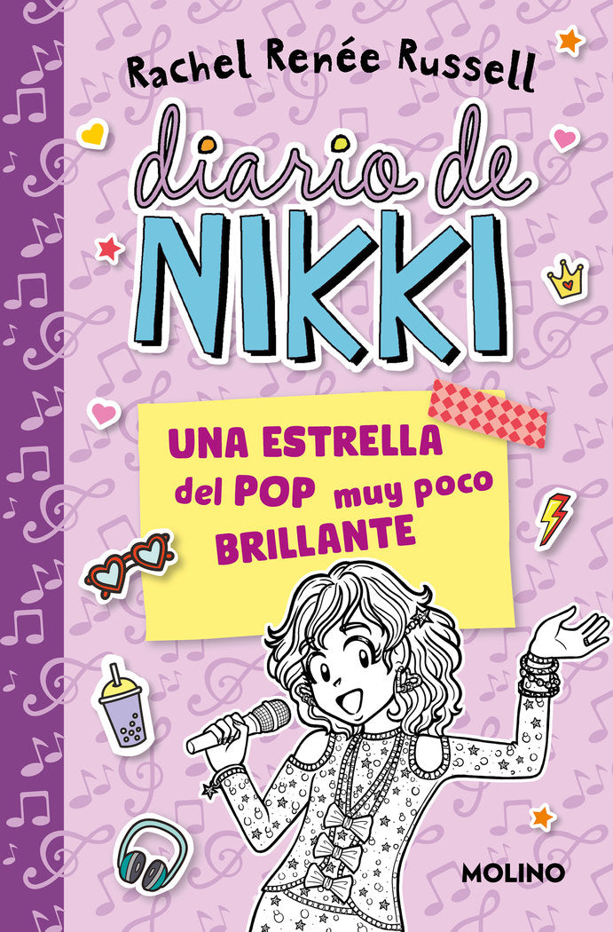 DIARIO DE NIKKI 3 - UNA ESTRELLA DEL POP MUY POCO BRILLANTE I Russell, Rachel Renée I Molino I 9788427237230