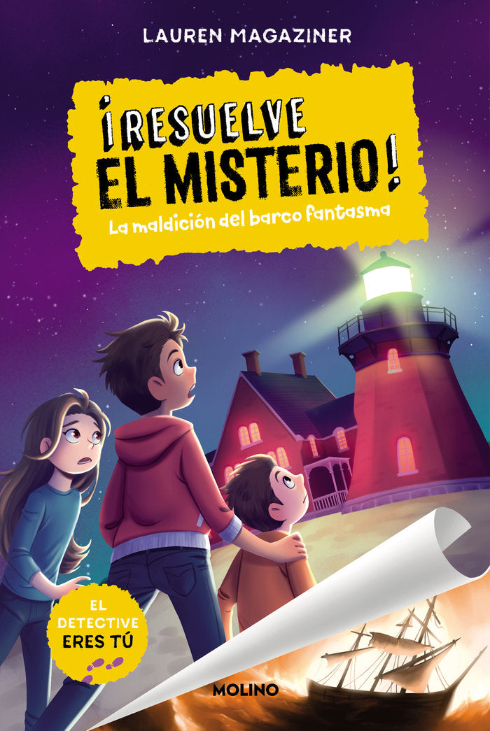 ¡RESUELVE EL MISTERIO! 5 - LA MALDICIÓN DEL BARCO FANTASMA I Magaziner, Lauren I Molino I 9788427238633