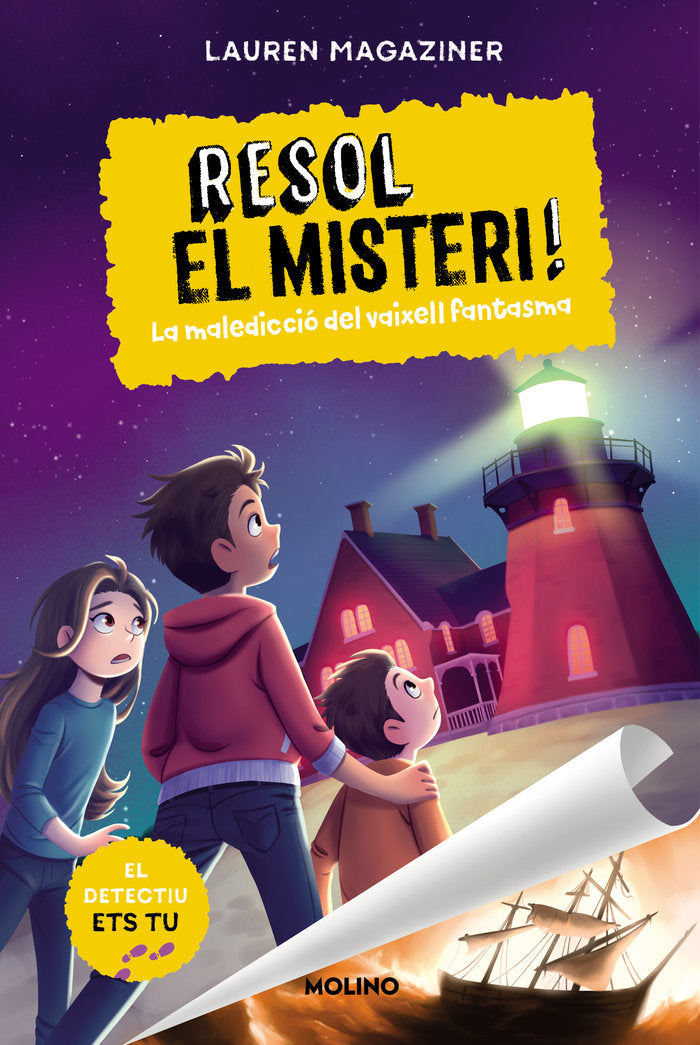 RESOL EL MISTERI! 5 - LA MALEDICCIÓ DEL VAIXELL FANTASMA I Magaziner, Lauren I Molino I 9788427238640