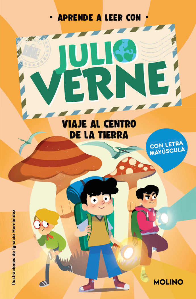 APRENDE A LEER CON JULIO VERNE - VIAJE AL CENTRO DE LA TIERRA I Verne, Julio;Green, Shia I Molino I 9788427242982