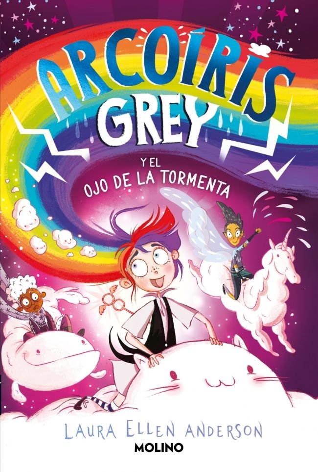 ARCOÍRIS GREY 2 - ARCOÍRIS GREY Y EL OJO DE LA TORMENTA I Anderson, Laura Ellen I Molino I 9788427251816