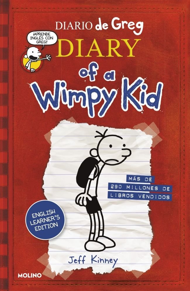 DIARIO DE GREG [ENGLISH LEARNER'S EDITION] 1 - DIARY OF A WIMPY KID I Kinney, Jeff I Molino I 9788427299627