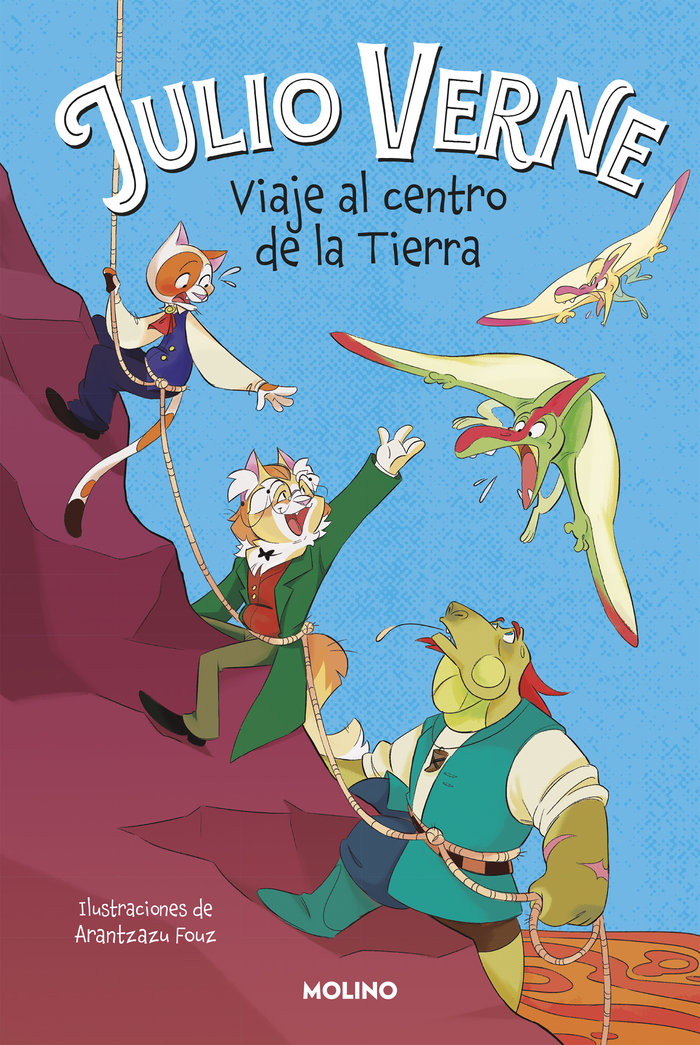 VIAJE AL CENTRO DE LA TIERRA (JULIO VERNE PARA NIÑOS) I Verne, Julio I Molino I 9788427299870