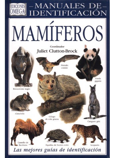 MAMIFEROS MANUAL DE IDENTIFICACION - 9788428212670