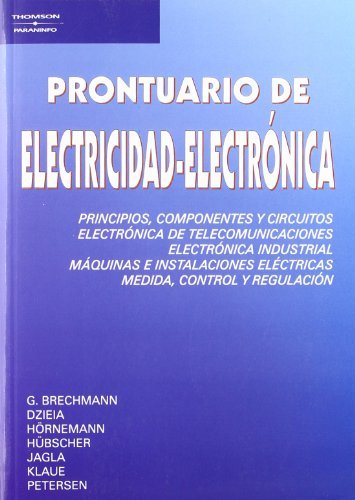 PRONTUARIO ELECTRICIDAD ELECTRONICA | BRECHMAN,G, | PARANINFO | 9788428322256