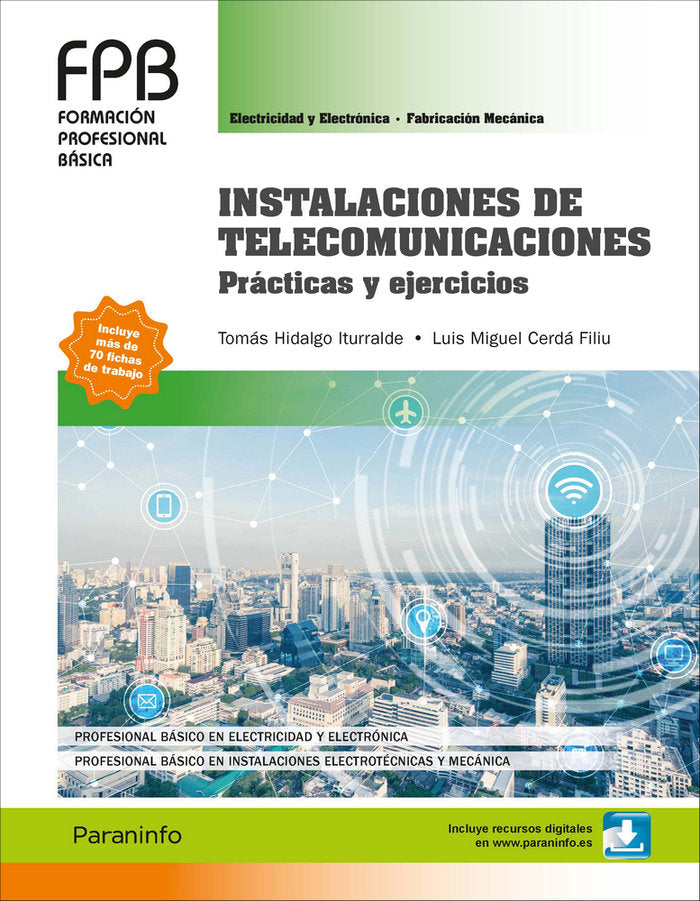 INSTTELECOMUNICACIONES PRACTICAS EJERCICIOS FPB 18 - 9788428340434