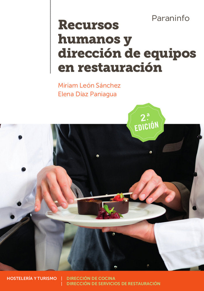 RECURSOS HUMANOS DIRECCION EQUIPOS RESTAURACION 19 | DIAZ PANIAGUA, ELENA/LEON SANCHEZ, MIRIA | PARANINFO | 9788428340991