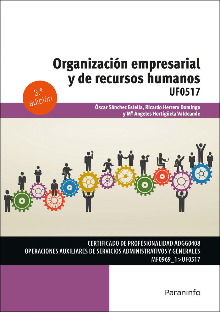 ORGANIZACION EMPRESARIAL Y DE RECURSOS HUMANOS - 9788428362399 Imagen principal del producto