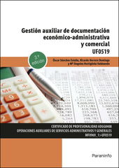 GESTION AUXILIAR DE DOCUMENTACION ECONOMICO-ADMINISTRATIVA Y | HERRERO DOMINGO, RICARDO/HORTIGÜELA VALD | PARANINFO | 9788428362405