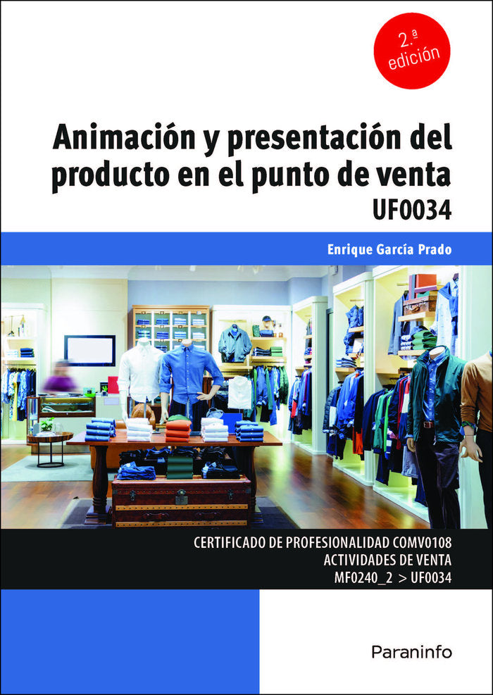 ANIMACION Y PRESENTACION DEL PRODUCTO EN EL PUNTO DE VENTA - 9788428363426 Imagen principal del producto