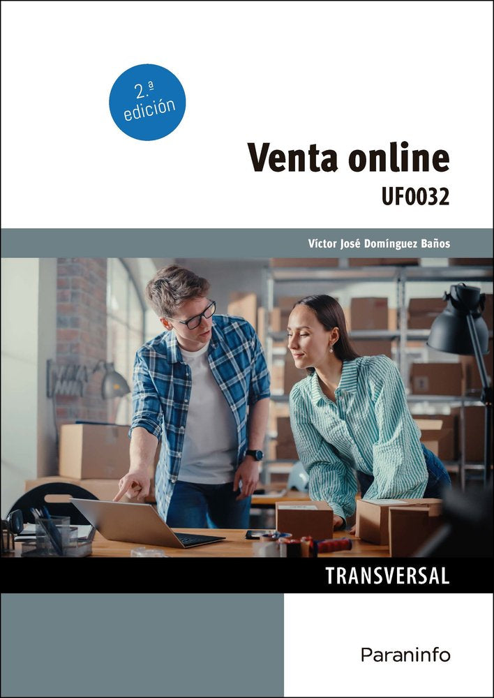 VENTA ONLINE 2ª EDICION | DOMINGUEZ BAÑOS,VICTOR JOSE | PARANINFO | 9788428373692 Imagen principal del producto