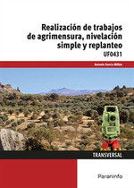 REALIZACION DE TRABAJOS DE AGRIMENSURA NIVELACION SIMPLE Y - 9788428397506