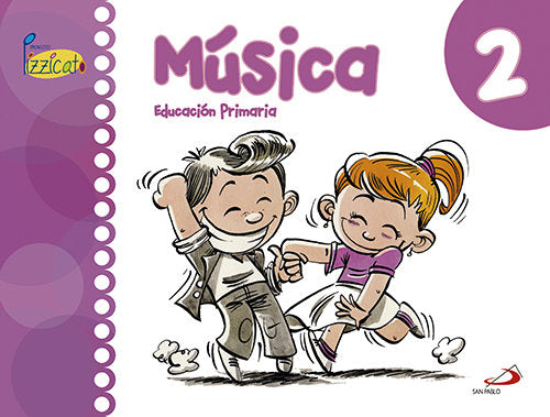 MUSICA 2º de Primaria PIZZICATO 15 PAUMU12EP | AA,VV | 9788428546720 (San Pablo) Imagen principal del producto