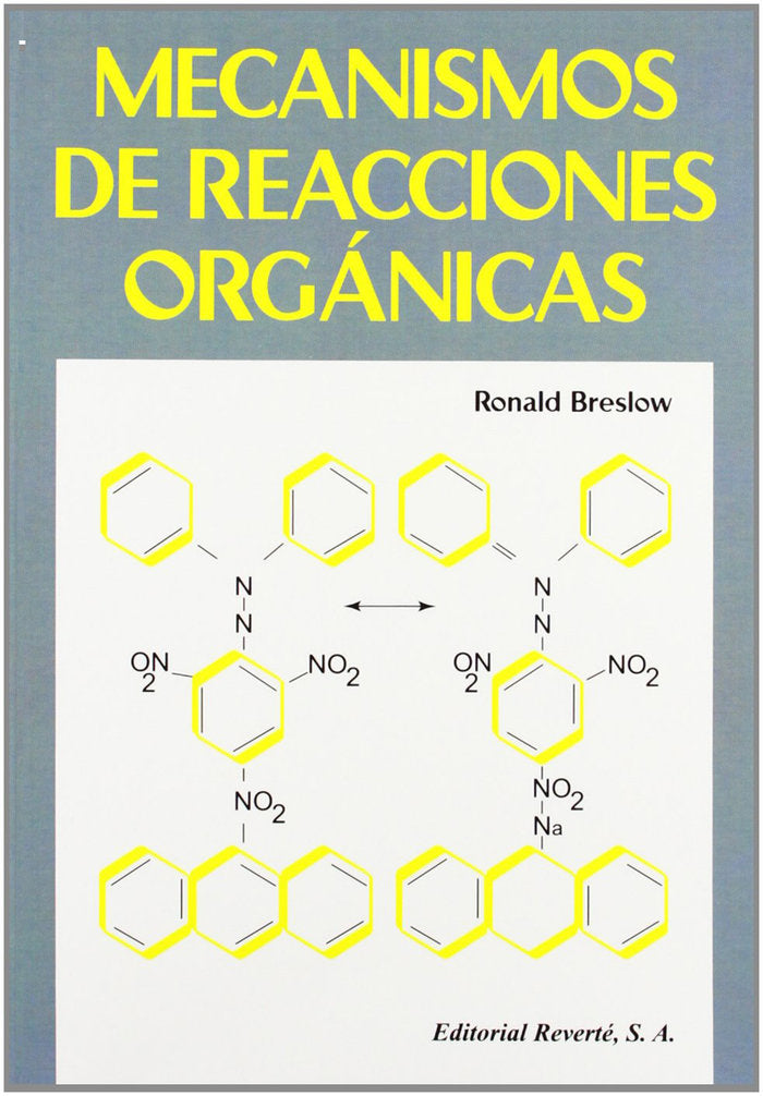 MECANISMOS REACCIONES ORGANICAS - 9788429170702 Imagen principal del producto