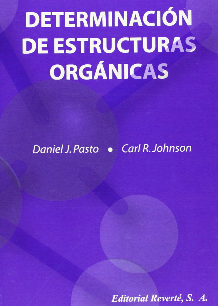 DETERMINACION ESTRUCTURAS ORGANICAS - 9788429174694 Imagen principal del producto