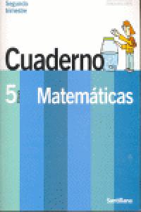 Cuaderno Matemáticas 2 5º EP 06 un Paso Mas SANMAT5EP (Santillana) - 9788429408645 Imagen principal del producto