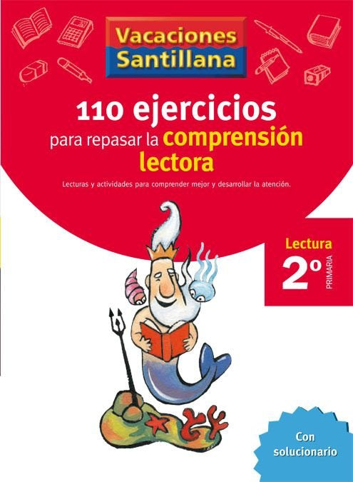 110 Ejercicios Comprension Lectora 2ºep 06 Vacaciones Imagen principal del producto