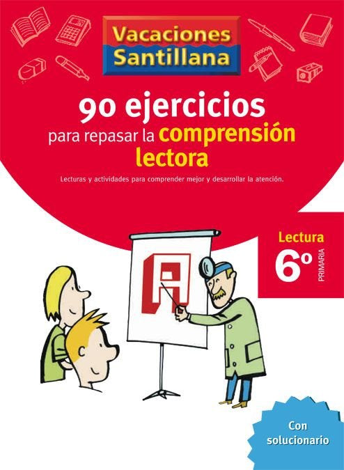 90 Ejercicios Comprension Lectora 6ºep 06 Vacaciones