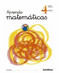 APRENDO MATEMATICAS 4 AÑOS PACK NE 2003 SANMAT10EI | AA,VV | 9788429484632 (Santillana) Imagen principal del producto