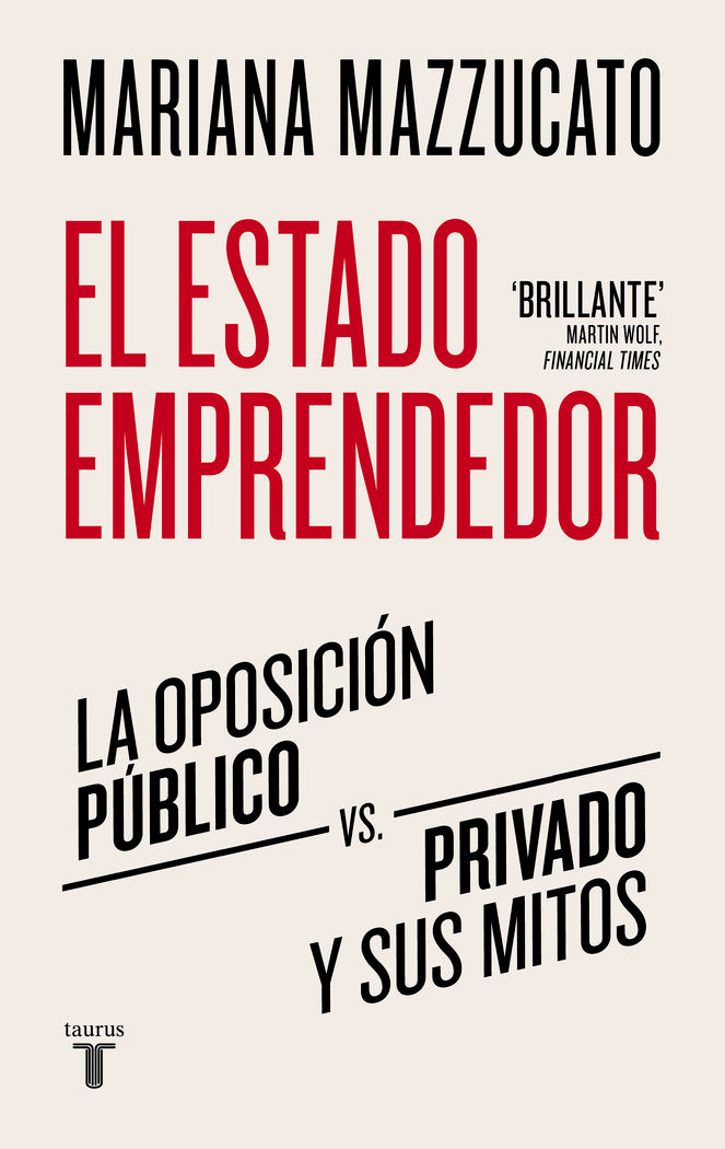EL ESTADO EMPRENDEDOR | MAZZUCATO,MARIANA | TAURUS | 9788430625529