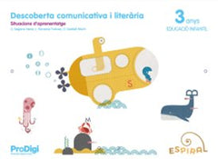 DESCOB,COMUNICAT,LIT,3ANYS EI CAT 24 PRODIGI ESPIRAL SIT,AP | Varios Autores | 9788430700134 (Teide)