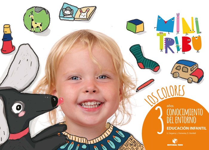 C,ENTORNO COLORES 3AÑOS EI 17 MINI TRIBU | Varios Autores | 9788430712182 (Teide)