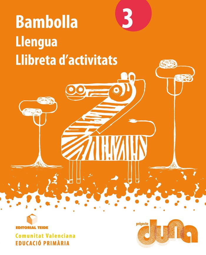 Llibreta Llengua Bambolla 3º EP Valencia 14 Duna TEILEN13EP (Teide) - 9788430713950 Imagen principal del producto