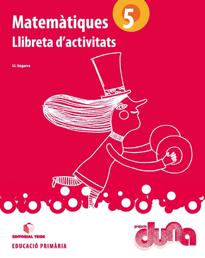 Llibreta Matemàtiques 5º EP Cataluña 14 Duna TEIMAT15EP (Teide) - 9788430717484 Imagen principal del producto