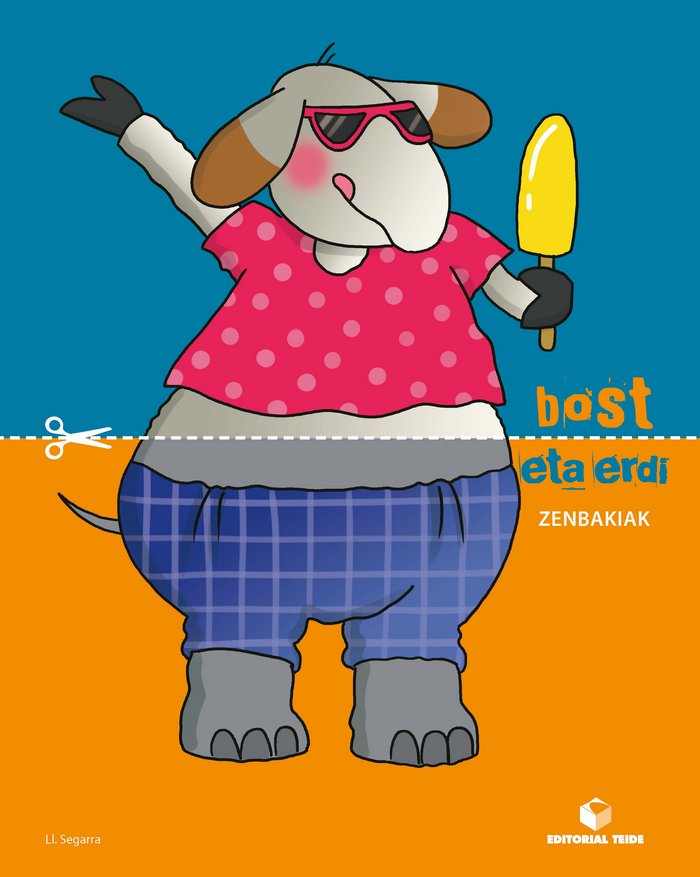 ZENBAKIAK 5URTE EI P,VASCO 17 BOST ETA ERDI | SEGARRA NEIRA, LLUIS JOSEP | 9788430726400 (Teide) Imagen principal del producto