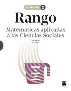 ✅ MATEMATICAS APLICADAS CCSS 2ºBACH 23 RANGO I AA,VV I TEIDE I 9788430754342 Imagen principal del producto