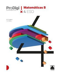 Cuaderno Matemáticas B 4º ESO 23 Prodigi (Teide) - 9788430756605 Imagen principal del producto