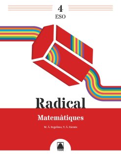 Matemàtiques 4º ESO Cat/bal 23 Radical (Teide) - 9788430756797 Imagen principal del producto