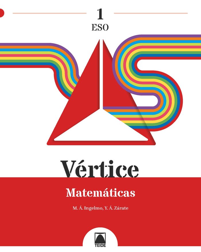 Vértice 1. Matemáticas 1ºESO | Varios autores | 9788430774586 (TEIDE) Imagen principal del producto