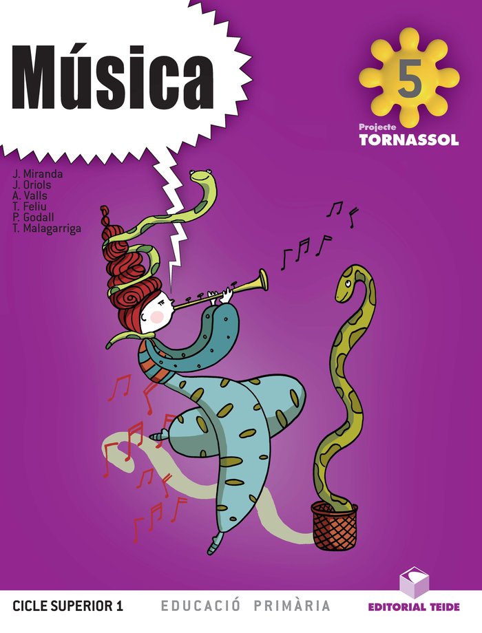 Música 5º EP Cataluña 09 Tornassol TEIMU15EP (Teide) - 9788430777273 Imagen principal del producto