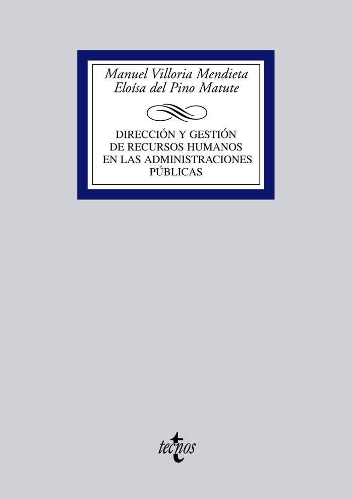 DIRECCION Y GESTION RECURSOS HUMANOS EN ADMINISTRACINES PUB - 9788430944507 Imagen principal del producto