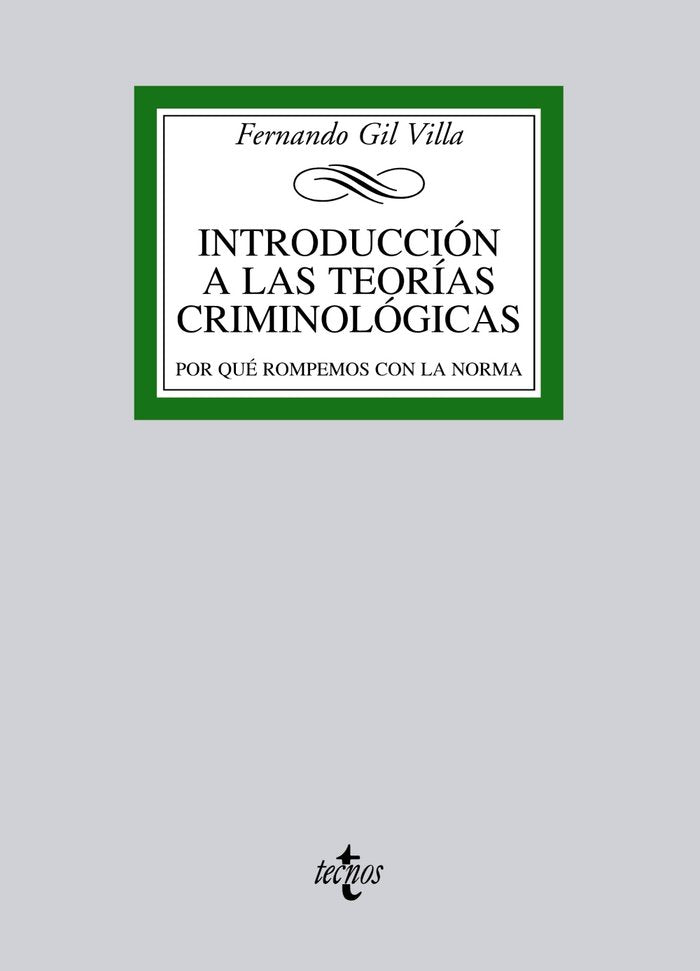 INTRODUCCION A LAS TEORIAS CRIMINOLOGICAS - 9788430957446 Imagen principal del producto