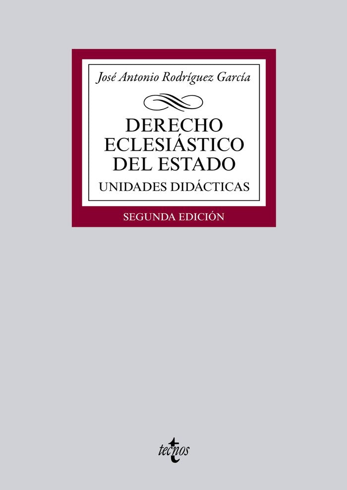 DERECHO ECLESIASTICO DEL ESTADO - 9788430966011 Imagen principal del producto