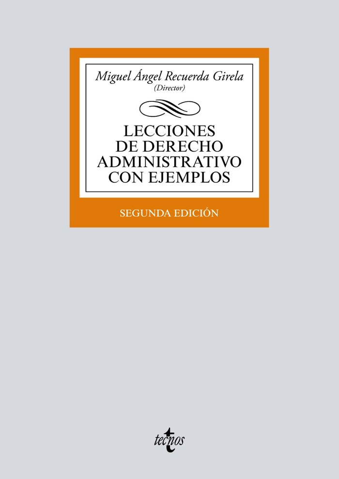 LECCIONES DE DERECHO ADMINISTRATIVO CON EJEMPLOS - 9788430974580 Imagen principal del producto