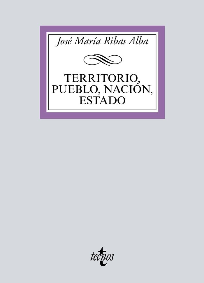 TERRITORIO PUEBLO NACION ESTADO - 9788430981007 Imagen principal del producto