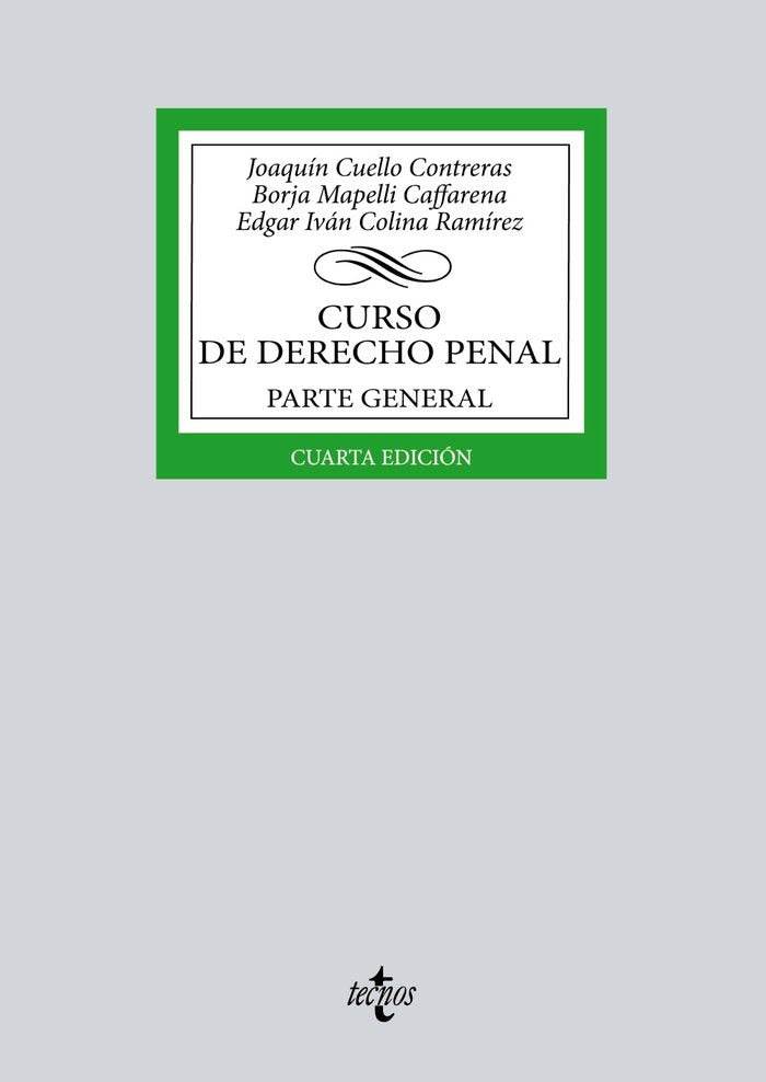 CURSO DE DERECHO PENAL - 9788430985135 Imagen principal del producto