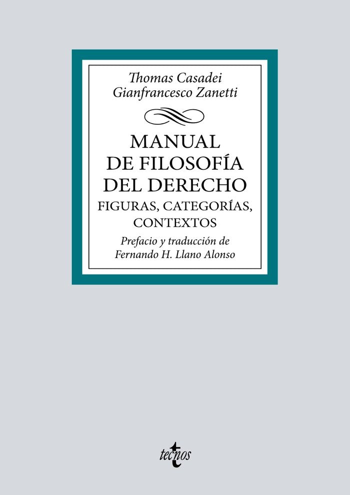 MANUAL DE FILOSOFIA DEL DERECHO FIGURAS CATEGORIAS CONTEX - 9788430987627 Imagen principal del producto