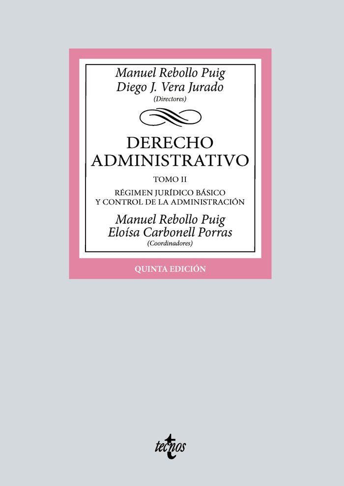DERECHO ADMINISTRATIVO TOMO II - 9788430988211