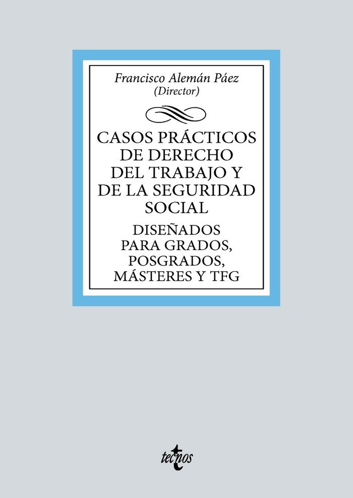 CASOS PRACTICOS DE DERECHO DEL TRABAJO Y DE LA SEGURIDAD SOC - 9788430988563 Imagen principal del producto
