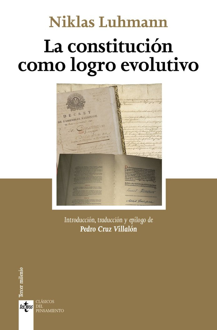 LA CONSTITUCION COMO LOGRO EVOLUTIVO - 9788430989706 Imagen principal del producto
